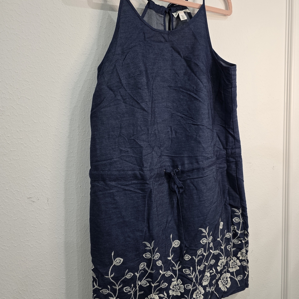 Westport Navy Strap Dress - Picture 3 of 14